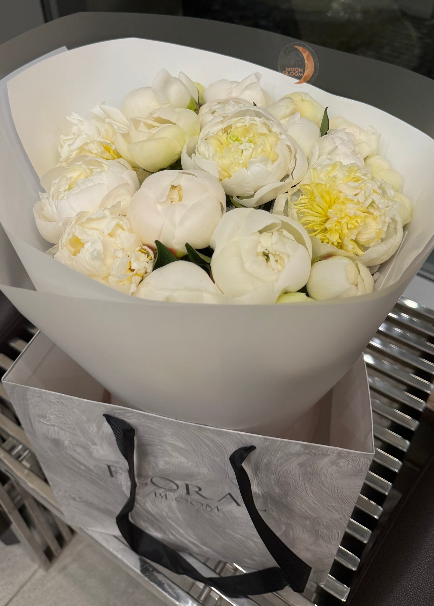 Peony Dream Bouquet. White