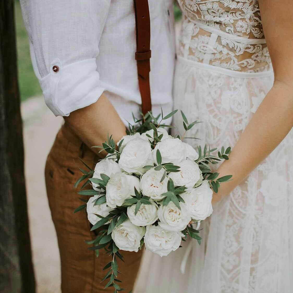 Bridal Lace Bouquet