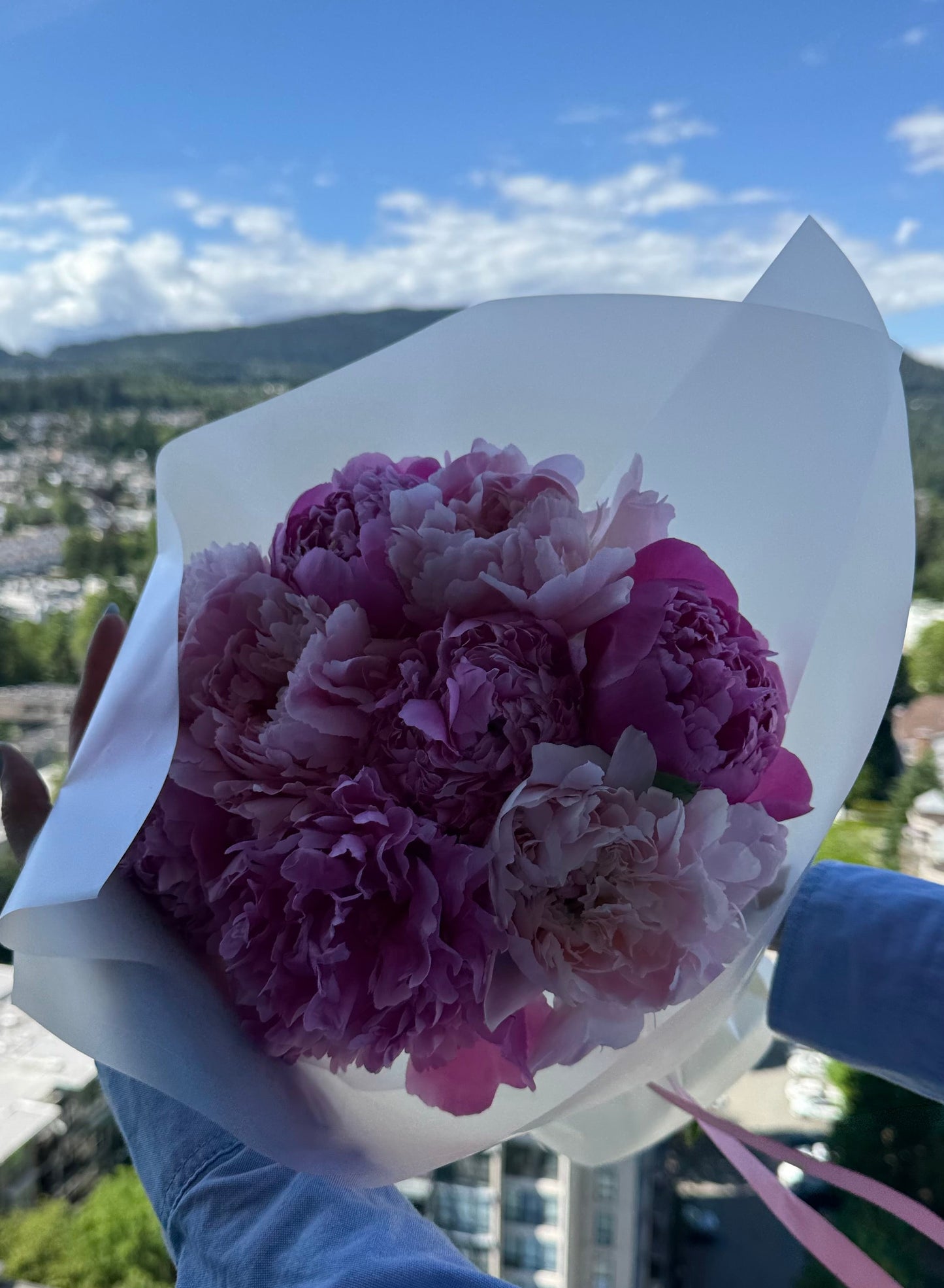 Peony Dream Bouquet.Pink