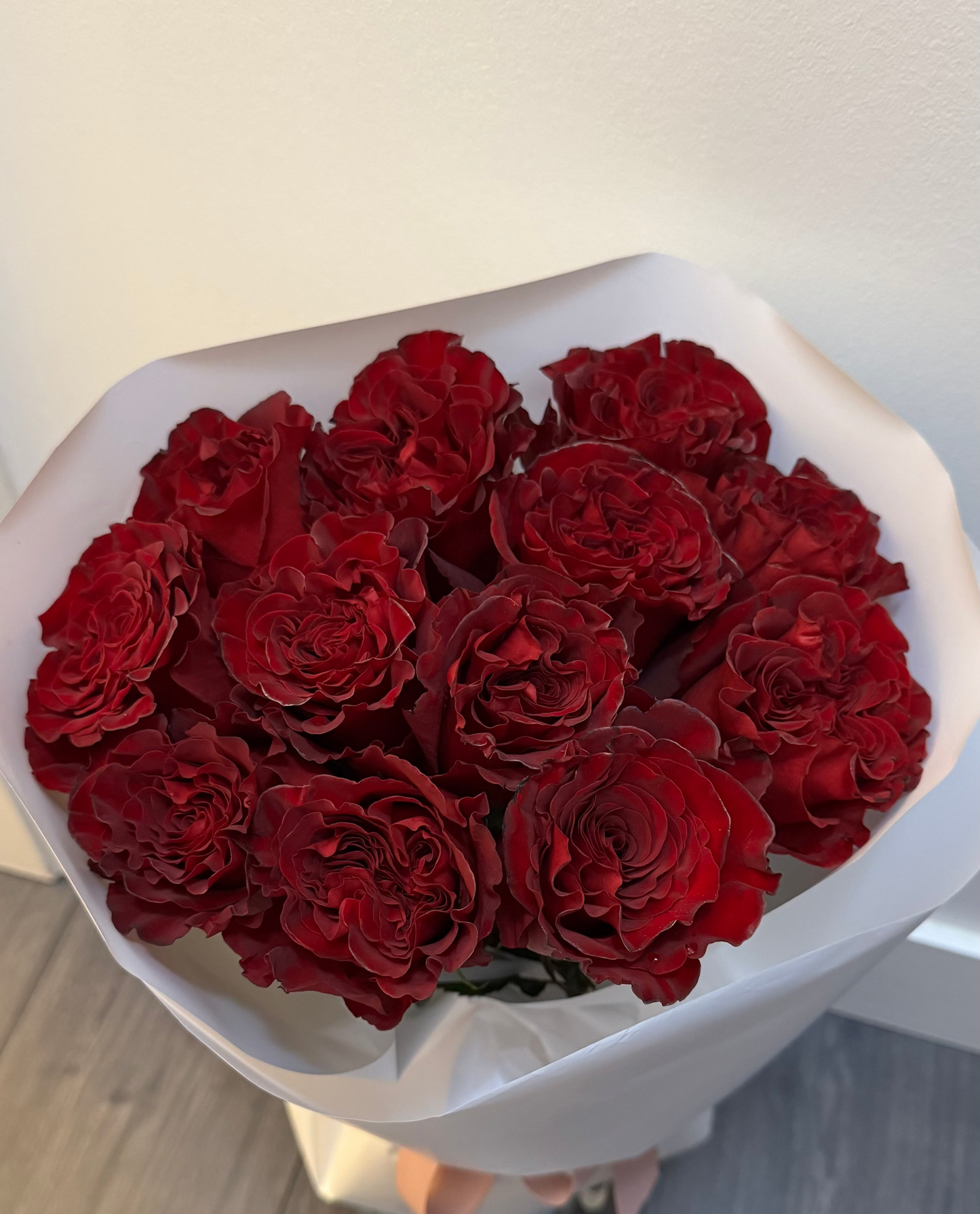 Lace Red Roses