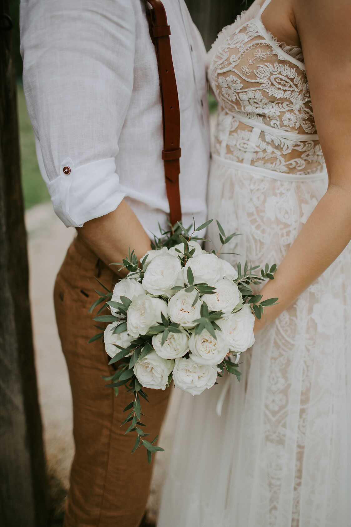 Bridal Lace Bouquet