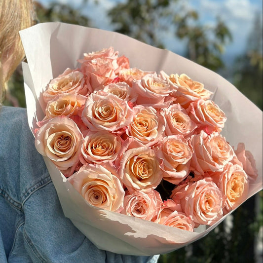 Peach Lace